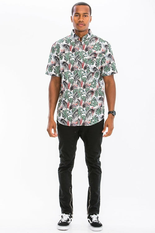 Hawaiian Print Shirt