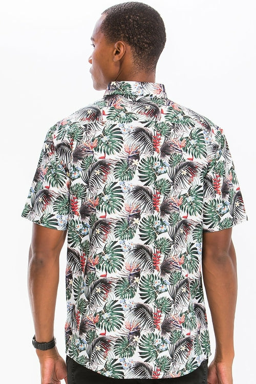Hawaiian Print Shirt