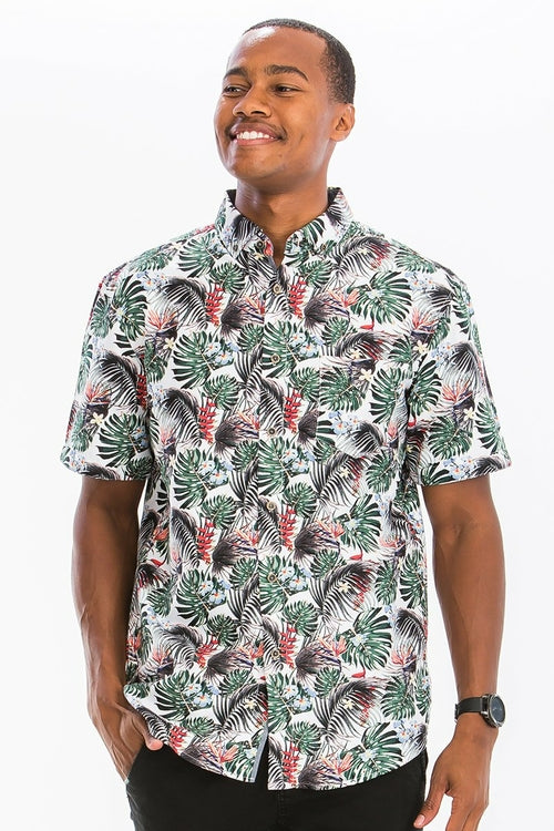 Hawaiian Print Shirt